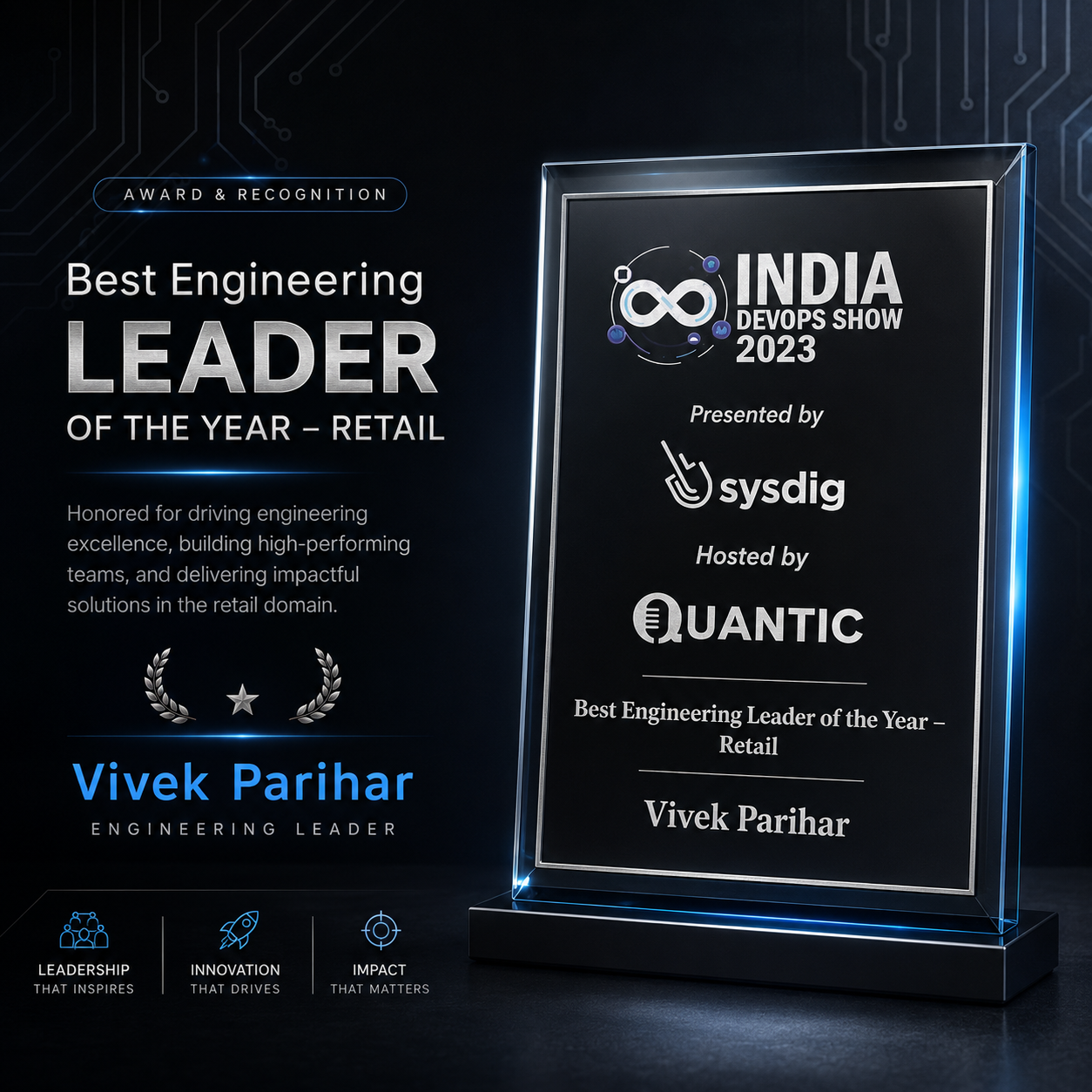 Best Engineering Leader — Retail 2023